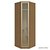 Guarda Roupa Modulado 1 Porta Vidro Canto Obliquo 82/85cm Rimo Setiba - Imagem 4