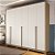 Guarda Roupa Casal 6 Portas 2,76m Rimo New Guarapari - Imagem 11