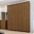 Guarda Roupa Solteiro 4 Portas 1,86m Rimo New Guarapari - Imagem 4