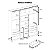Guarda Roupa Casal 6 Portas Com Espelho 2,35m Rimo Belize - Imagem 9