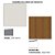 Painel para TV até 55 polegadas 100% MDF Àpila Rimo Jequitibá/OffWhite - Imagem 6