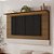 Painel para TV até 65 polegadas com LED Enseada Rimo Jequitibá/Palha - Imagem 1