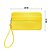 Carteira Casual Feminina Moderna Amarelo - Imagem 3