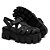 Kit Sandália Fisherman Tratorada Aranha + Carteira Casual Preto - Imagem 4