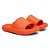 Kit Chinelo Nuvem Slide Tira Larga + Carteira Casual Laranja - Imagem 3
