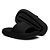 Kit Chinelo Nuvem Slide Tira Larga + Carteira Casual Preto - Imagem 4