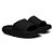 Kit Chinelo Nuvem Slide Tira Larga + Carteira Casual Preto - Imagem 3