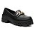 Mocassim Tratorado Feminino Preto-7207 - Imagem 3