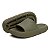 Chinelo Nuvem Slide Flexível Confortável Moderno Verde Militar - Valentina K - Imagem 1