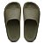 Chinelo Nuvem Slide Flexível Confortável Moderno Verde Militar - Valentina K - Imagem 4