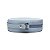 Bolsa Roma Feminina Transversal Mini Bag Zíper Redonda Moderna Azul - Imagem 2