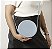Bolsa Roma Feminina Transversal Mini Bag Zíper Redonda Moderna Azul - Imagem 5