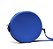 Bolsa Roma Feminina Transversal Mini Bag Zíper Redonda Moderna Azul Royal - Imagem 1