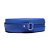 Bolsa Roma Feminina Transversal Mini Bag Zíper Redonda Moderna Azul Royal - Imagem 2