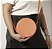 Bolsa Roma Feminina Transversal Mini Bag Zíper Redonda Moderna Laranja - Imagem 6