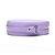Bolsa Roma Feminina Transversal Mini Bag Zíper Redonda Moderna Lilas - Imagem 4