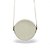 Bolsa Roma Feminina Transversal Mini Bag Zíper Redonda Moderna Off - Imagem 2