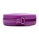 Bolsa Roma Feminina Transversal Mini Bag Zíper Redonda Moderna Pink - Imagem 4