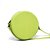 Bolsa Roma Feminina Transversal Mini Bag Zíper Redonda Moderna Verde Claro - Imagem 1
