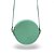 Bolsa Roma Feminina Transversal Mini Bag Zíper Redonda Moderna Verde Prada - Imagem 4