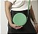 Bolsa Roma Feminina Transversal Mini Bag Zíper Redonda Moderna Verde Prada - Imagem 5