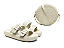 Kit Sandália Birken Nuvem Slide Tira Dupla Fivela + Bolsa Quebek Casual Off - Imagem 1