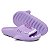 Chinelo Infantil Slide Sharky Fun Tubarão Punck Lilas Divertido + 1 Barbatana Extra - Imagem 2
