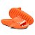 Chinelo Infantil Slide Sharky Fun Tubarão Punck Laranja Divertido + 1 Barbatana Extra - Imagem 2