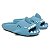 Chinelo Infantil Slide Sharky Fun Tubarão Azul Divertido - Imagem 1