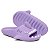 Chinelo Infantil Slide Sharky Fun Tubarão Lilas Divertido - Imagem 2