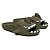 Chinelo Infantil Slide Sharky Fun Tubarão Militar Divertido - Imagem 1