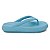 Chinelo Feminino de Dedo Azul Verão Estilo Casual - Imagem 4