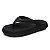 Chinelo Feminino de Dedo Preto Verão Estilo Casual - Imagem 3