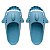 Chinelo Feminino Slide Sharky Fun Tubarão Azul Divertido - Imagem 3