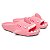 Chinelo Feminino Slide Sharky Fun Tubarão Rosa Divertido - Imagem 1