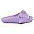 Chinelo Feminino Slide Sharky Fun Tubarão Lilas Divertido - Imagem 4