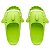 Chinelo Feminino Slide Sharky Fun Tubarão Verde Divertido - Imagem 3