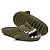 Chinelo Feminino Slide Sharky Fun Tubarão Militar Divertido - Imagem 2