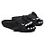 Chinelo Feminino Slide Sharky Fun Tubarão Preto Divertido - Imagem 1
