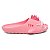 Chinelo Feminino Slide Sharky Fun Tubarão Punck Rosa Divertido + 1 Barbatana Extra - Imagem 4