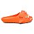 Chinelo Feminino Slide Sharky Fun Tubarão Punck Laranja Divertido + 1 Barbatana Extra - Imagem 4