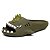 Chinelo Feminino Slide Sharky Fun Tubarão Punck Militar Divertido + 1 Barbatana Extra - Imagem 5