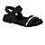 Sandália Modare conforto - Preto - Imagem 1