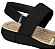 Sandália feminina Flat Modare  Preto - 7142133 - Imagem 2