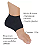 Calcanheira pauher suport - Com amortecedor de silicone - Preto - Imagem 3