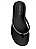 Chinelo cristal brilho Beira rio - Preto - Imagem 1