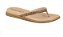 Chinelo cristal brilho Beira rio - Bege - Imagem 4