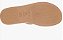 Chinelo Rasteira Strass beira rio - Creme - Imagem 3
