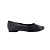 Sapatilha usaflex feminina com bordado preto - Imagem 1