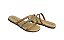 Chinelo Strass Beira rio - Conforto e estilo - Coral - Imagem 3